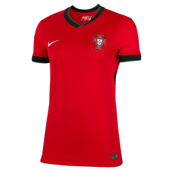 Camiseta Portugal Primera Equipación Mujer 2024